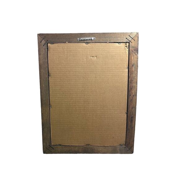 Vintage Bruce Springsteen Picture Fake Signature Framed Wood The River - Picture 5 of 5